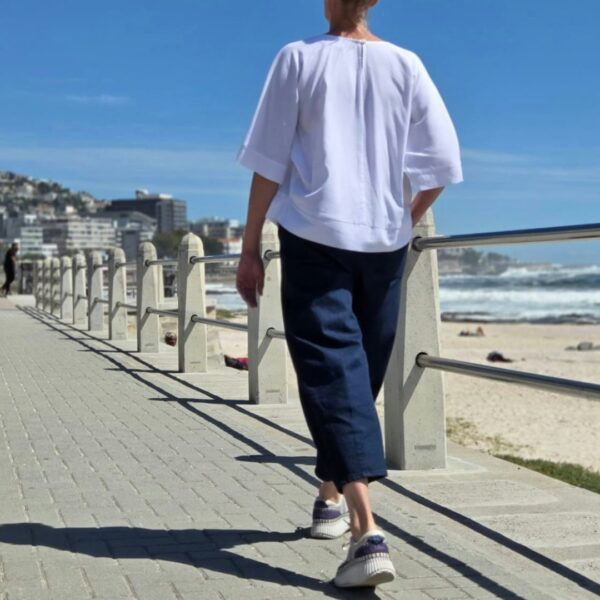 KIMONO TOP WHITE - Image 6