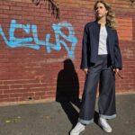 WIDE-LEG TAILORED JOGGER DENIM - Image 2