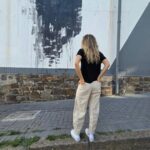 BARREL TROUSERS OATMEAL RAMIE - Image 3