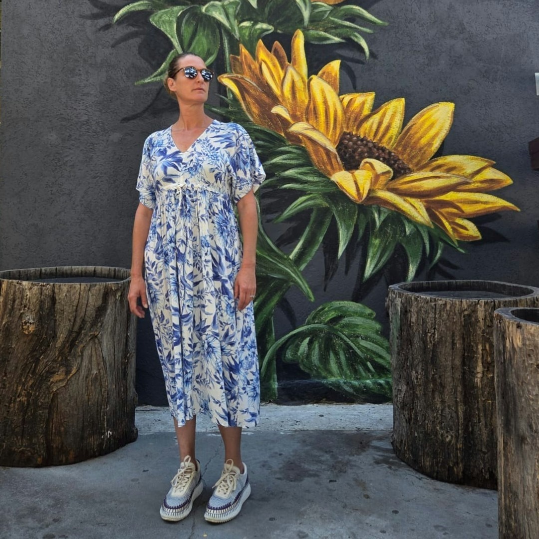 Website Floral dress FRENCH DRESS ST TROPEZ - Image 1