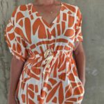 FRENCH DRESS SUNSET ORANGE - Image 2