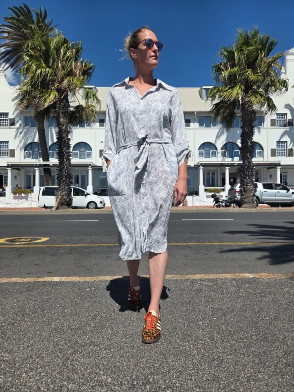 SHIRT DRESS LINEN - Image 4