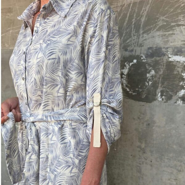 SHIRT DRESS LINEN - Image 6
