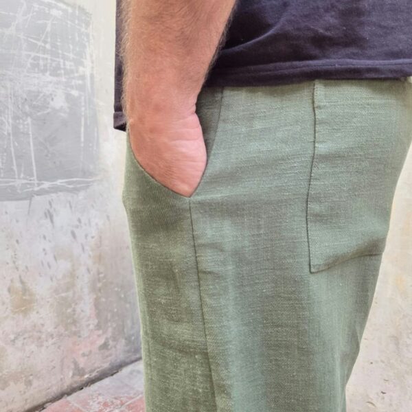 BARREL PANT GREEN - Image 3
