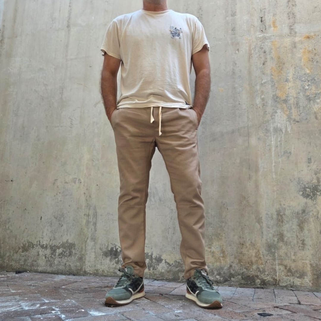 Sand casual jogger 2 CASUAL JOGGER SAND - Image 1