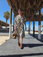 SHIFT DRESS ABSTRACT