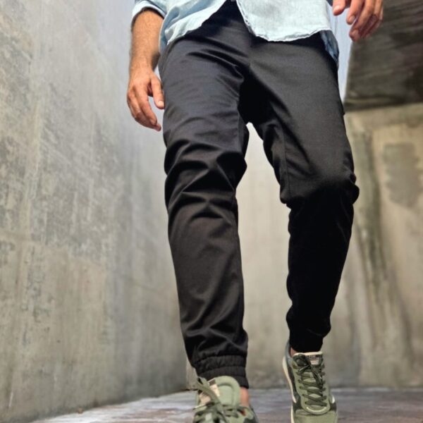 SPORTY JOGGER BLACK - Image 3