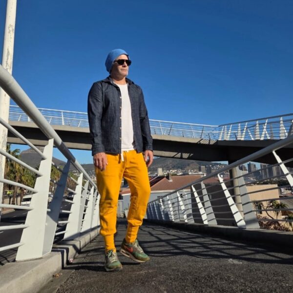 TRACKSUIT JOGGER MUSTARD - Image 4