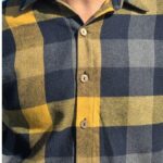 LONGSLEEVE SHIRT PLAID MUSTARD - Image 7