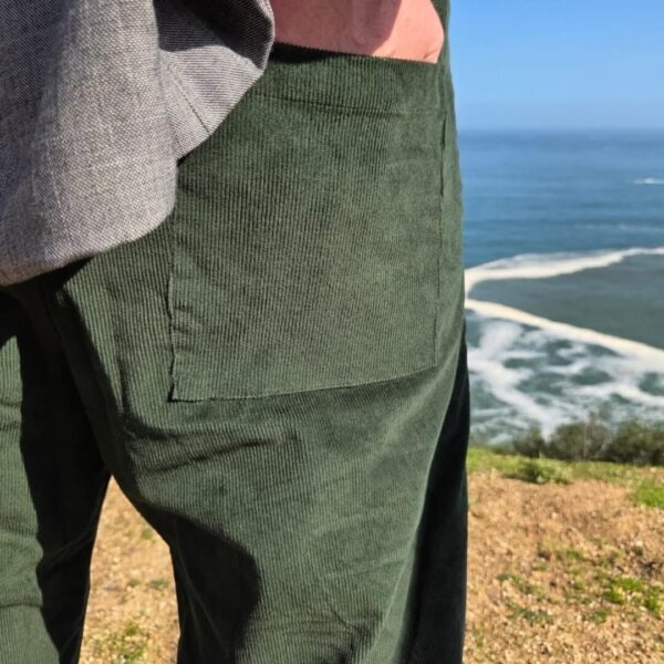 BARREL CORDUROY GREEN - Image 4