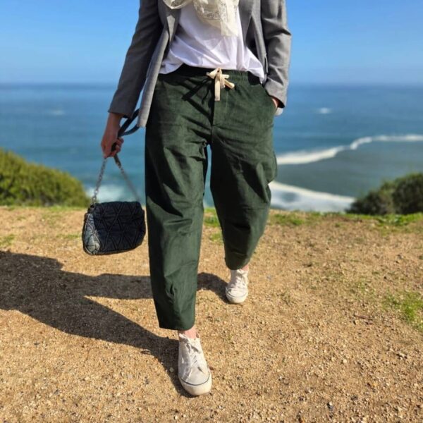BARREL CORDUROY GREEN