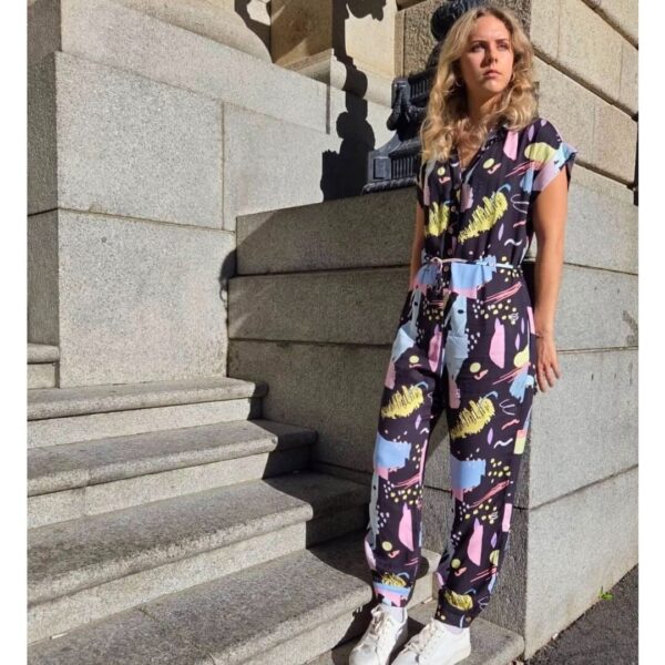 JUMPSUIT RETRO PRINT