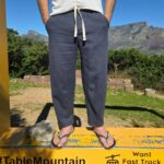 BARREL PANT FRENCH NAVY - Image 3