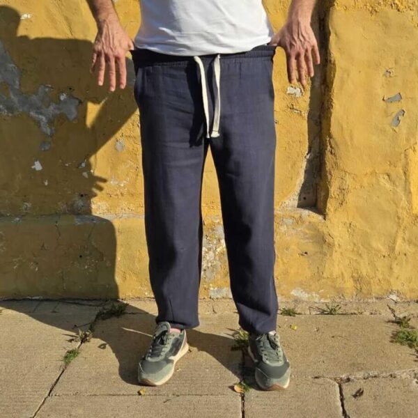 BARREL PANT NAVY - Image 4