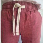 BARREL TROUSERS FADED BERRY RAMCOT - Image 2
