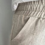 BARREL TROUSERS NATURAL RAMCOT - Image 2