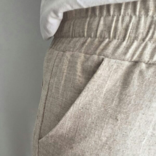 BARREL TROUSERS NATURAL RAMCOT - Image 2